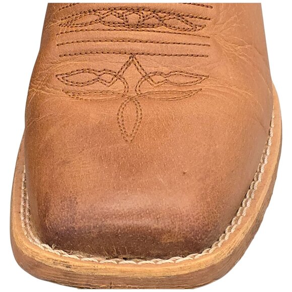 Justin Gypsy Womens Western Cowboy Boots 7B L2967 LATTIE WHEAT Leather - Picture 8 of 12
